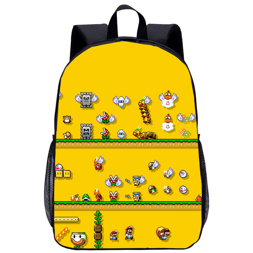 🔥2020 Hot Sale Kid's bag🔥Super Mario&Frozen Boys Girls Backpack Bag