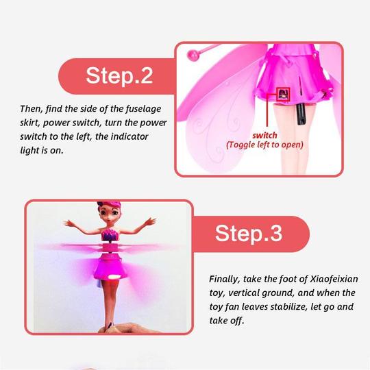 š„2020 Christmas's Day Promotionš„Hot Sale Now-Magic Flying Fairy Princess Doll