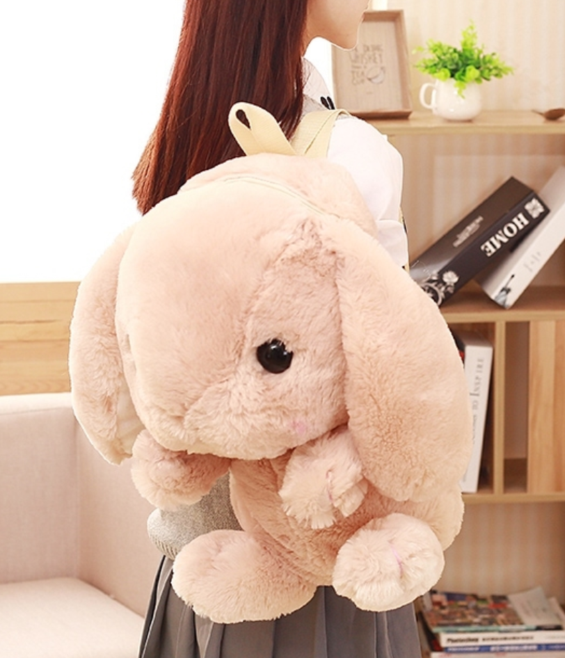 Plush Bunny Backpack