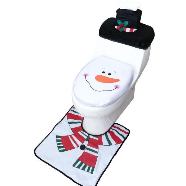 🌟Christmas Hot Sales🌟2020 New Dated🎅Christmas toilet cover⛄50%OFF NOW