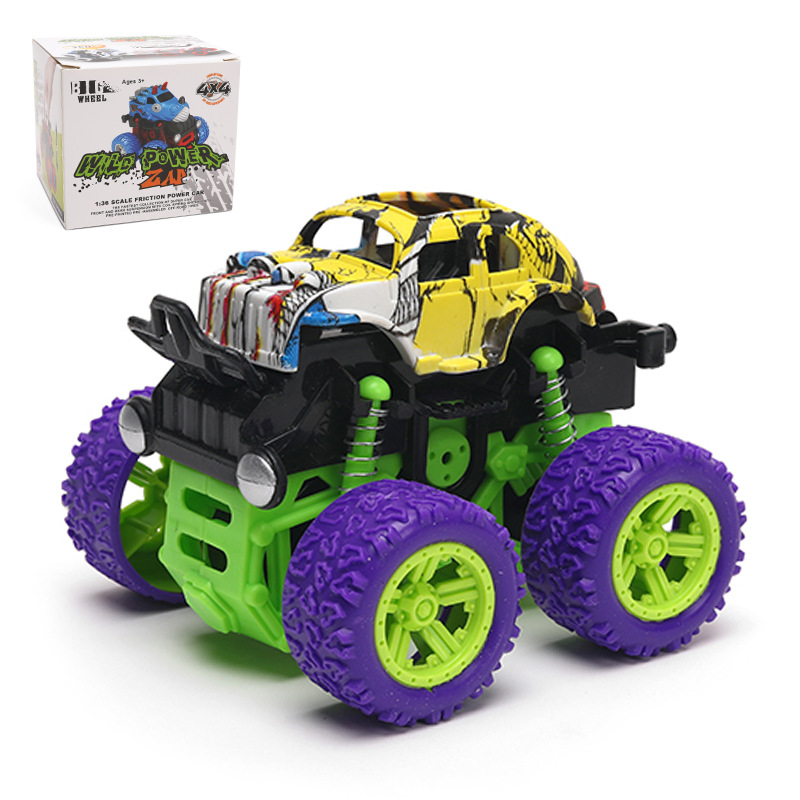 🌟Christmas Hot Sales New Dated Gifts For Kids🎁 Inertial Four-Wheel Drive Off-Road Vehicle🚘
