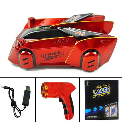 50%OFF&FREE SHIPPING NOW🔥Laser Remote Control Wall Climbing Car