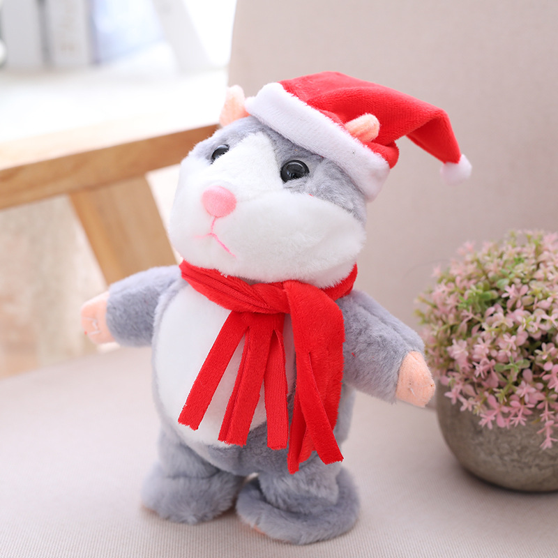 🌟New Arrival Christmas Talking Hamster🐹🌟Repeat Anything It Hears🔥50% OFF NOW🔥