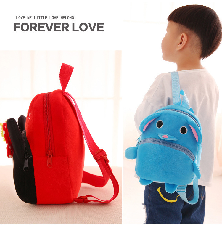 🔥2020 Christmas Hot sell🔥Children Kindergarten Cartoon Plush Toys Figures Backpack