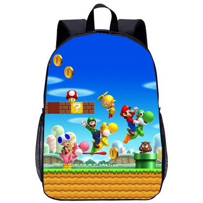 🔥2020 Hot Sale Kid's bag🔥Super Mario&Frozen Boys Girls Backpack Bag