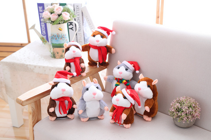 🌟New Arrival Christmas Talking Hamster🐹🌟Repeat Anything It Hears🔥50% OFF NOW🔥