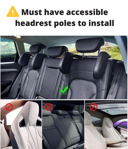 A MUST-HAVE FOR EVERY FAMILY-COMFORTABLE&ADJUSTABLE CAR PILLOW