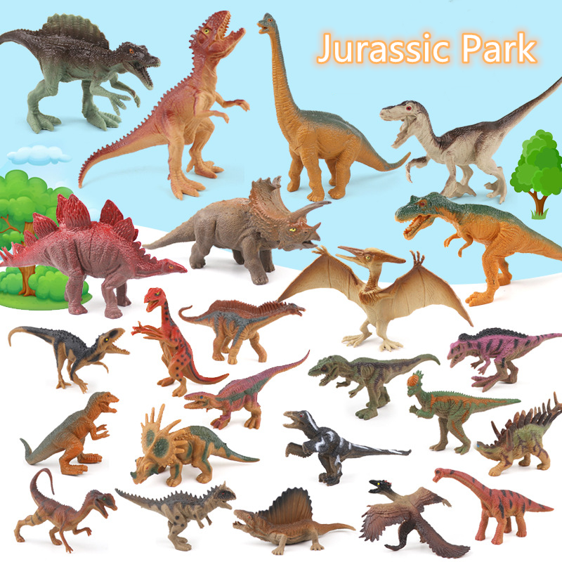 Children's Educational Toys-Cute Simulation Dinosaur Figures Model