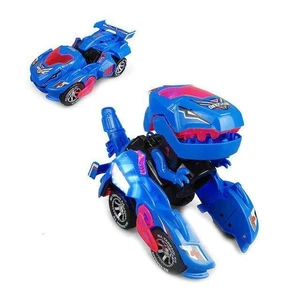 🌟Christmas Best Gifts for child🎁Deformed dinosaur LED Car