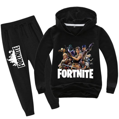 2020 Christmas Hot Sale Fortnite Hoodie and pants set for children