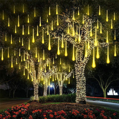🌟Christmas Hot Sales🌟 2020 Dated Best decoration-Meteor Snow Fall LED Lights Set(1 set 8 pcS)🔥(Buy more save more)