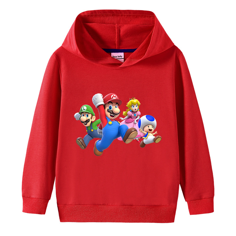 50% OFF🔥Hooded For Children🔥-Mario(Buy MORE SAVE MORE)