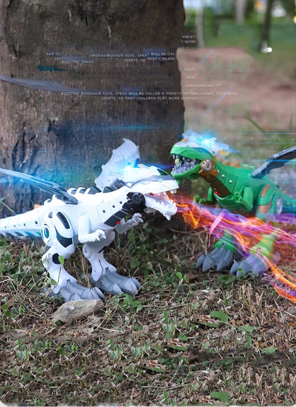 🌟Christmas Hot Sales🌟Best Gifts for Child🎁Fire Spray🔥Mechanical Dinosaurs🦖