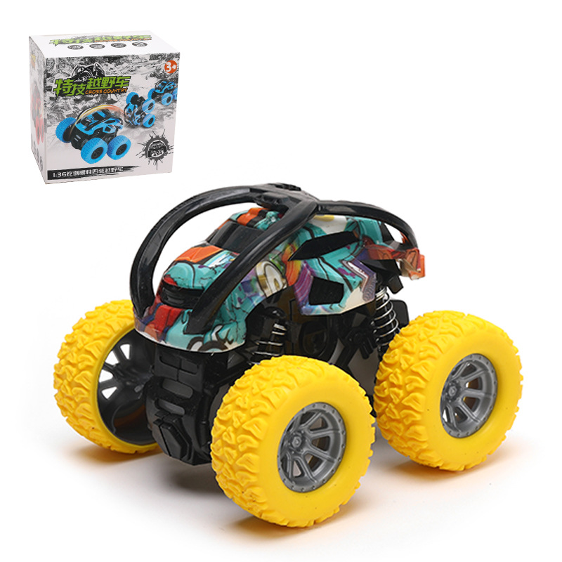 🌟Christmas Hot Sales New Dated Gifts For Kids🎁 Inertial Four-Wheel Drive Off-Road Vehicle🚘