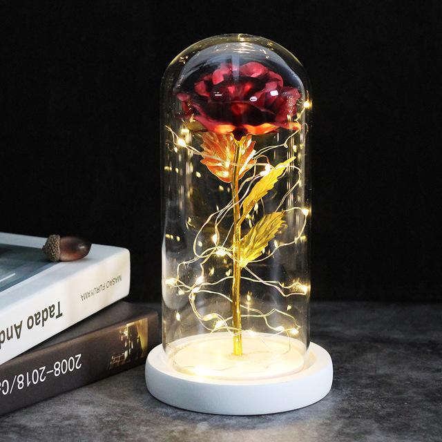🌟Christmas Hot Sales🌟 2020 Dated Best Gifts for love 🎁ENCHANTED GLASS ROSE - 🔥50%OFF NOW