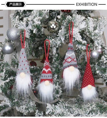 🌟Christmas Hot Sales🌟2020 New Dated Christmas Faceless Santa Ornament🔥
