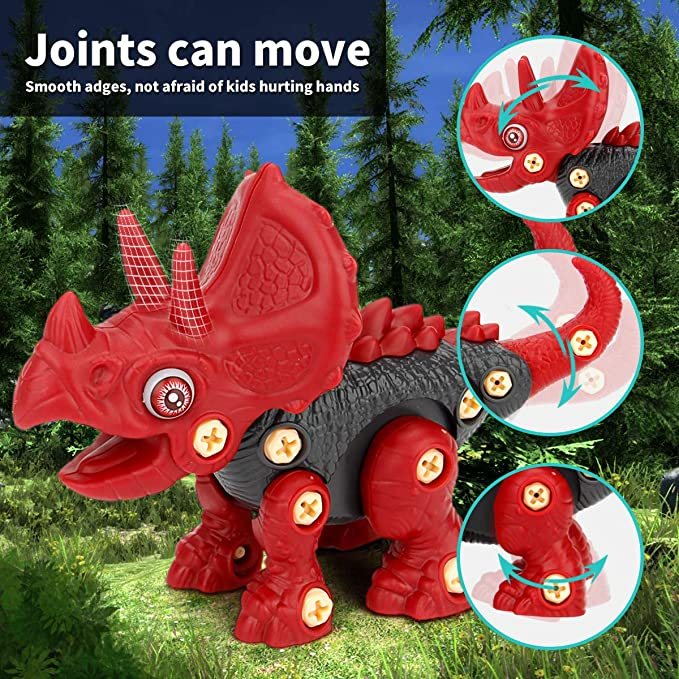 🌟Christmas Hot Sales🌟Best Gifts for Kids🎁BOBXIN Take Apart DIY Dinosaur Toys