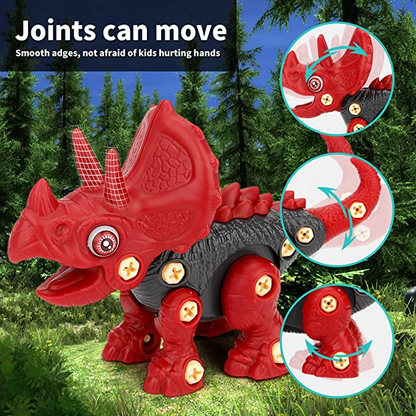 🌟Christmas Hot Sales🌟Best Gifts for Kids🎁BOBXIN Take Apart DIY Dinosaur Toys
