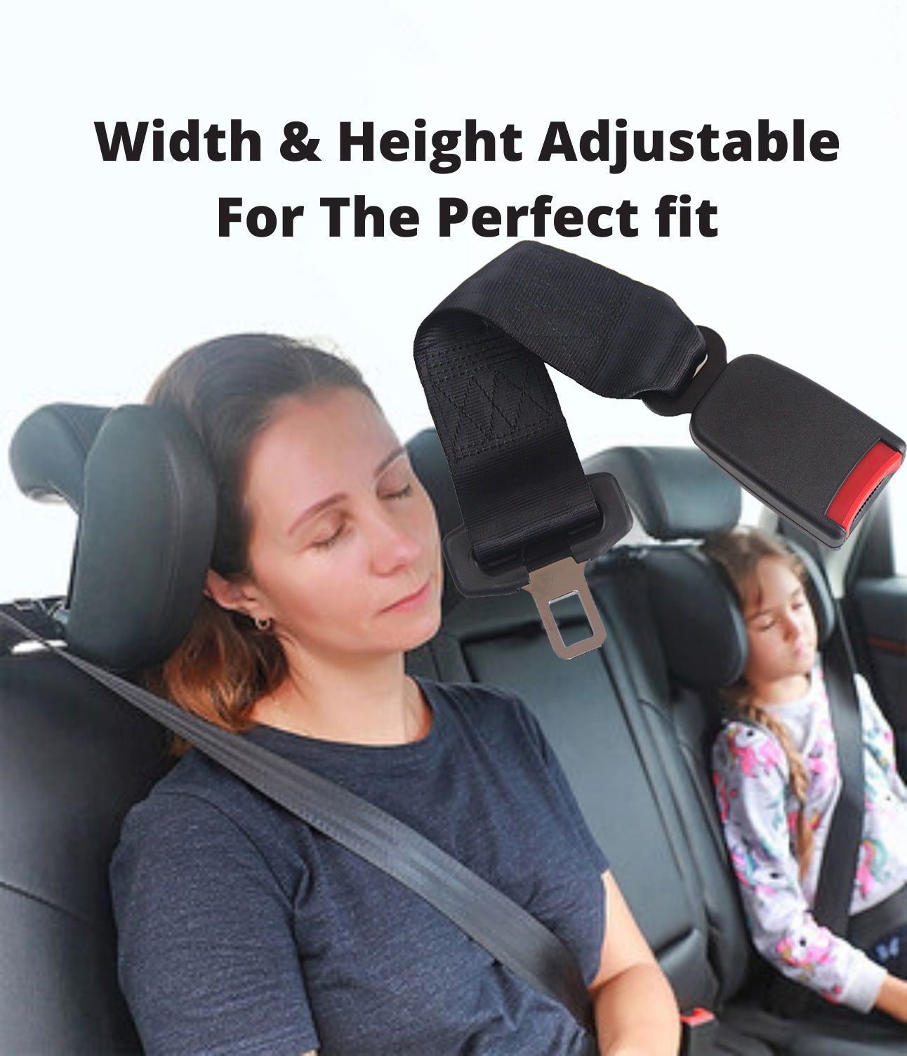 A MUST-HAVE FOR EVERY FAMILY-COMFORTABLE&ADJUSTABLE CAR PILLOW