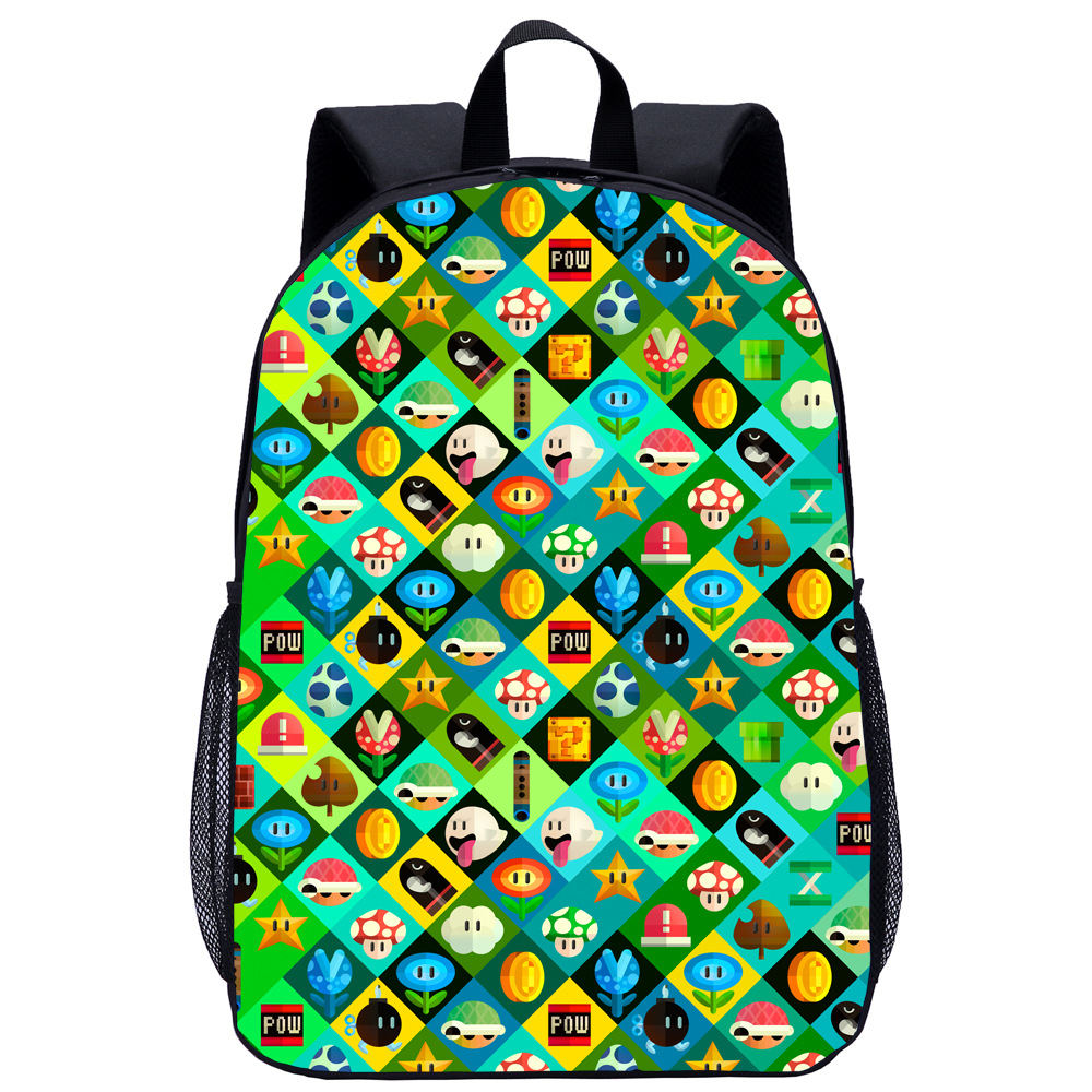 🔥2020 Hot Sale Kid's bag🔥Super Mario&Frozen Boys Girls Backpack Bag