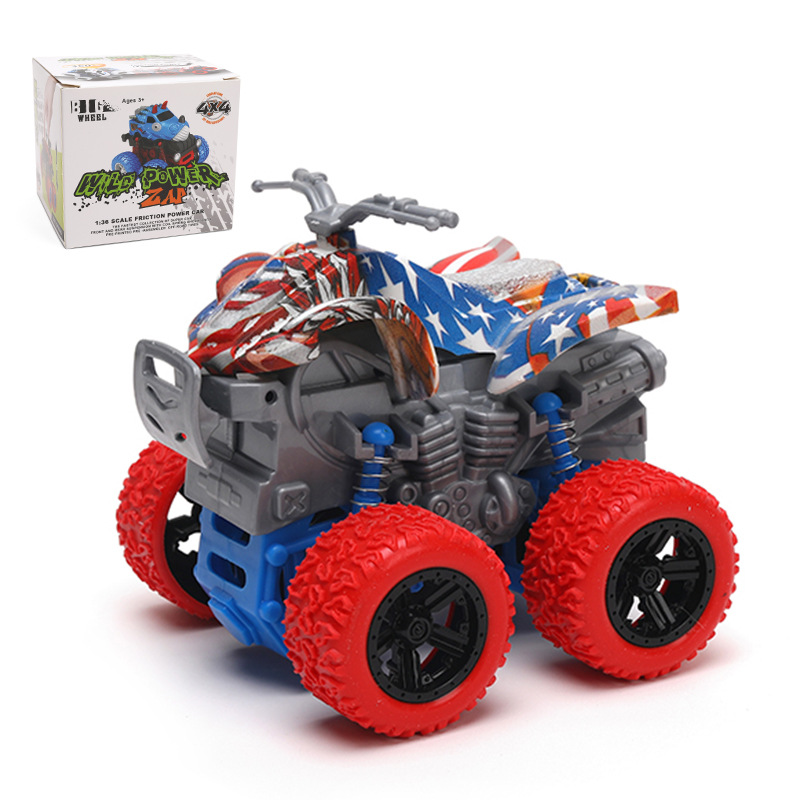 🌟Christmas Hot Sales New Dated Gifts For Kids🎁 Inertial Four-Wheel Drive Off-Road Vehicle🚘