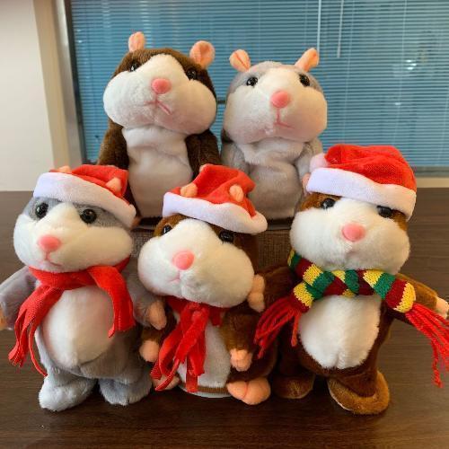 🌟New Arrival Christmas Talking Hamster🐹🌟Repeat Anything It Hears🔥50% OFF NOW🔥