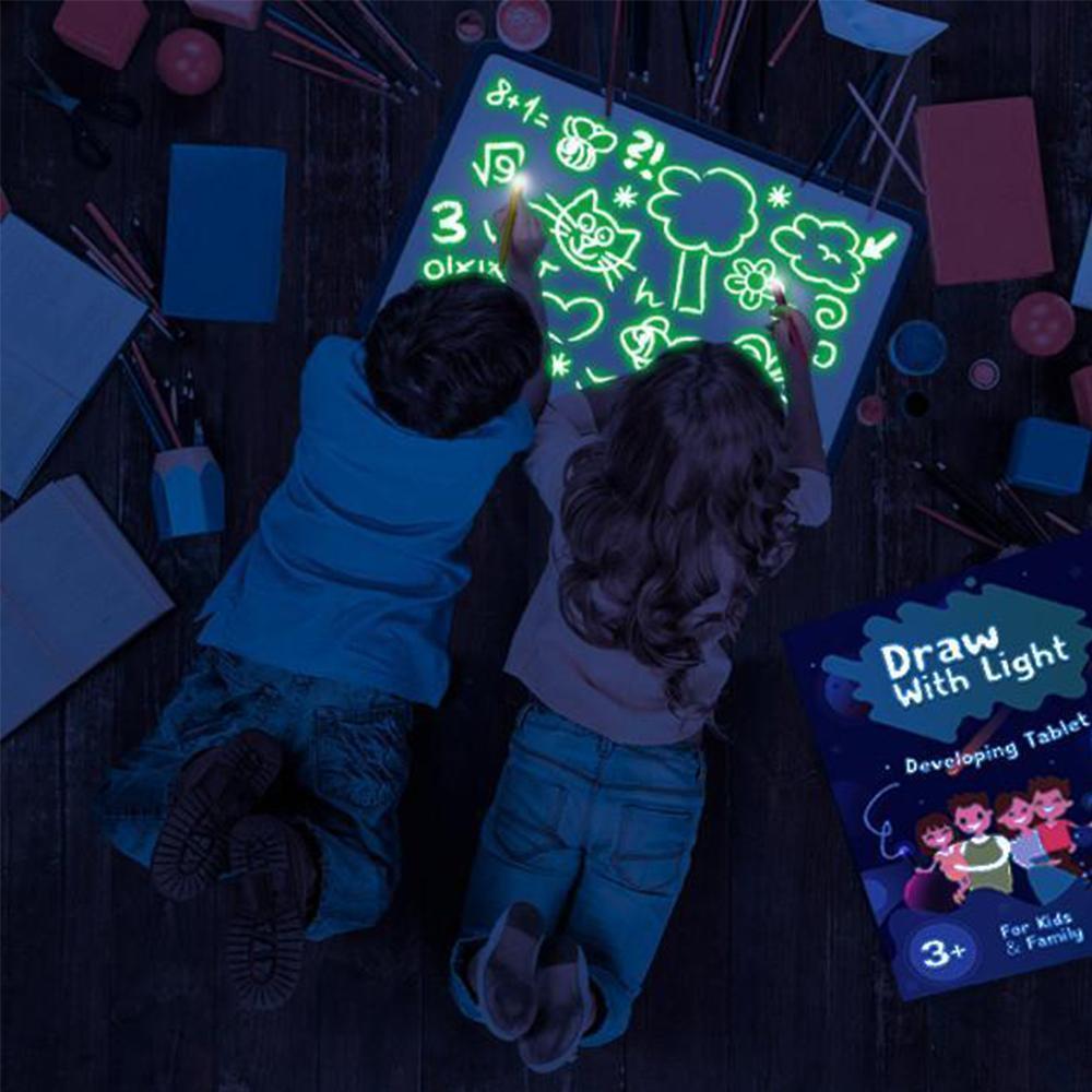 🌟Christmas Hot Sales🌟 2020 New Dated Best Gifts for Child🎁MagicDrawing - Illuminated educational drawing board