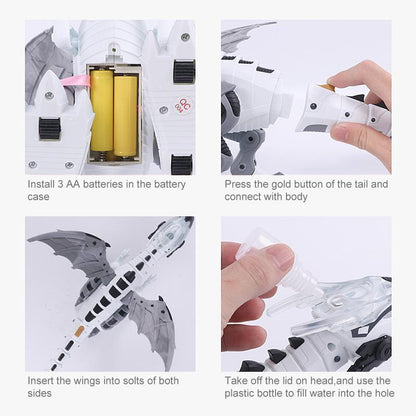 🌟Christmas Hot Sales🌟Best Gifts for Child🎁Fire Spray🔥Mechanical Dinosaurs🦖