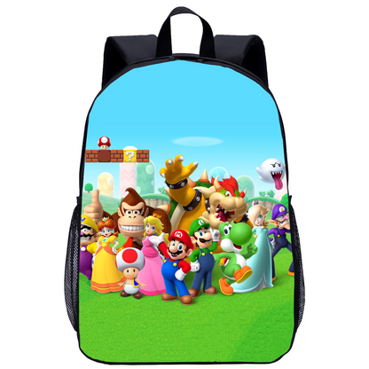 🔥2020 Hot Sale Kid's bag🔥Super Mario&Frozen Boys Girls Backpack Bag
