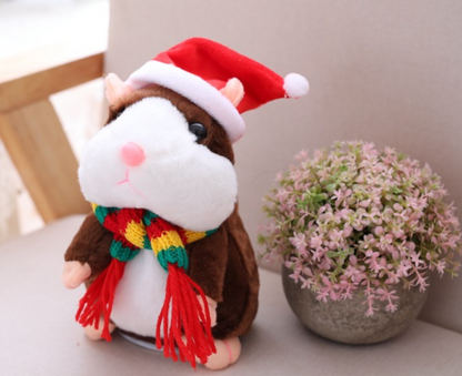 🌟New Arrival Christmas Talking Hamster🐹🌟Repeat Anything It Hears🔥50% OFF NOW🔥