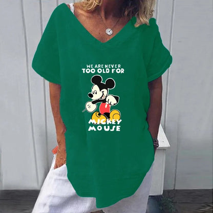 2020 New Plus Size Short sleeve T-shirt