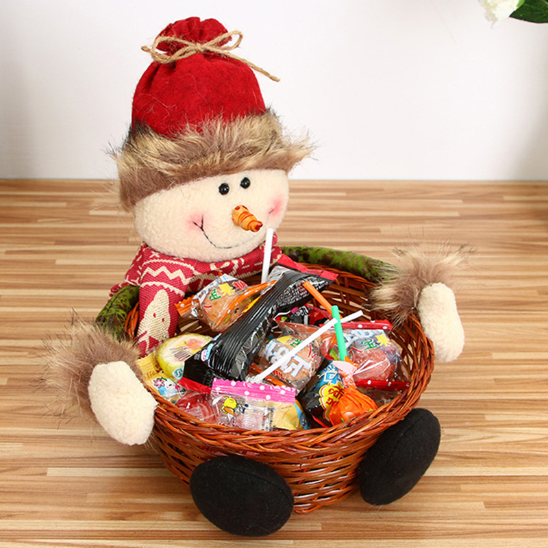 🌟Christmas Hot Sales🌟2020 Dated New Christmas Candy Storage Basket Decoration