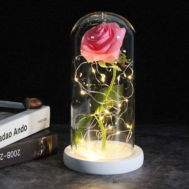🌟Christmas Hot Sales🌟 2020 Dated Best Gifts for love 🎁ENCHANTED GLASS ROSE - 🔥50%OFF NOW