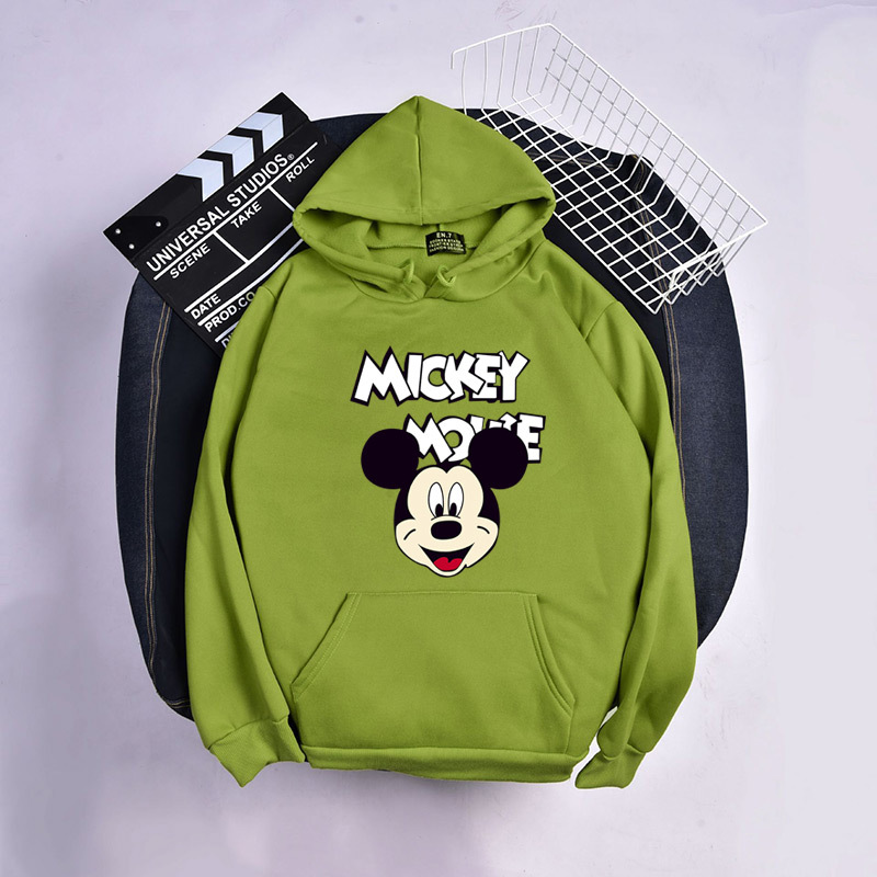 2020 New Autumn And Winter Plus Size Long Sleeve Printed Hoodie B With Pocket