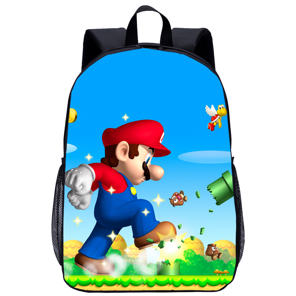 🔥2020 Hot Sale Kid's bag🔥Super Mario&Frozen Boys Girls Backpack Bag