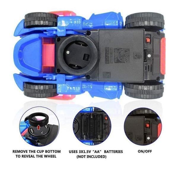 🌟Christmas Best Gifts for child🎁Deformed dinosaur LED Car