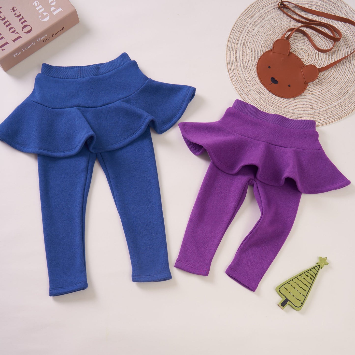 🔥Fall Winter Hot Sales Kid's Skirt🔥-Sabrina Plush Skirt Leggings🔥