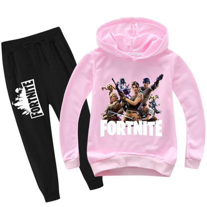 2020 Christmas Hot Sale Fortnite Hoodie and pants set for children