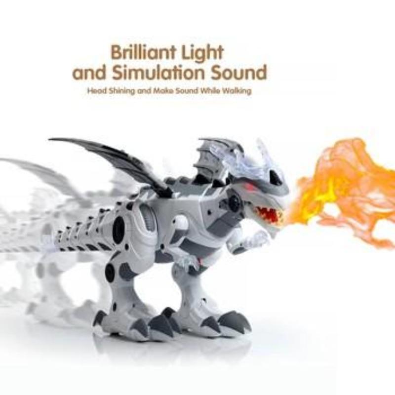 🌟Christmas Hot Sales🌟Best Gifts for Child🎁Fire Spray🔥Mechanical Dinosaurs🦖