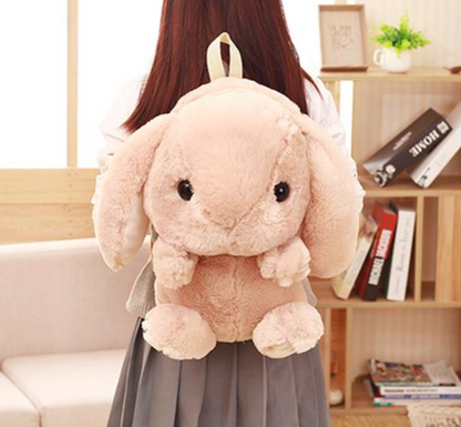 Plush Bunny Backpack