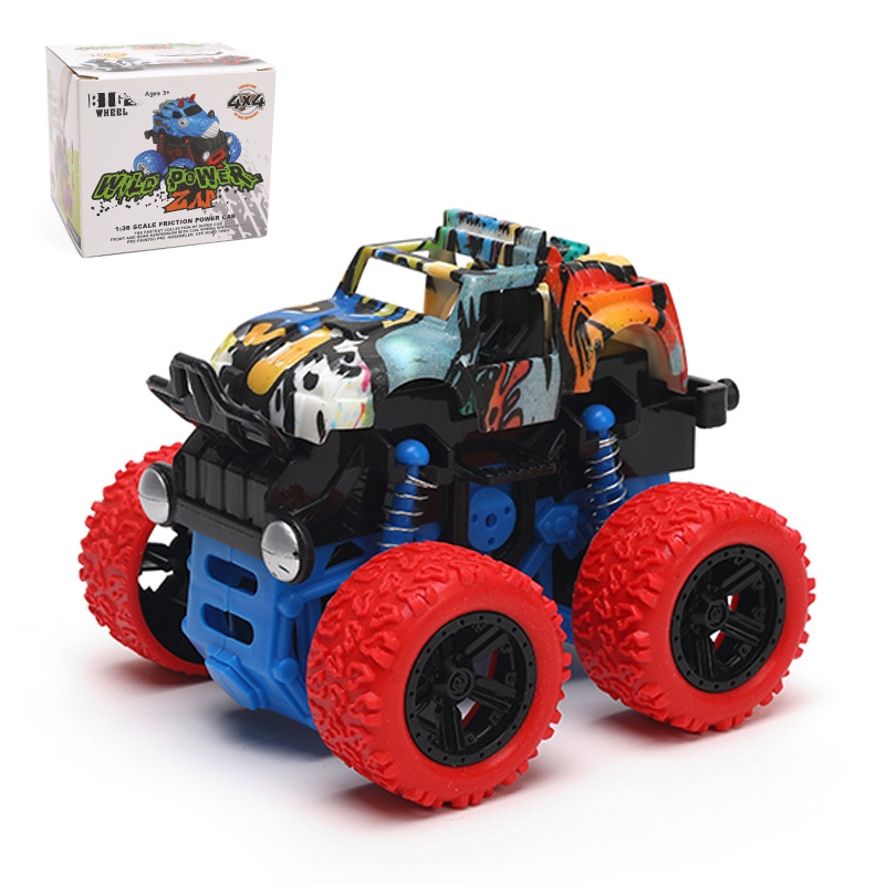 🌟Christmas Hot Sales New Dated Gifts For Kids🎁 Inertial Four-Wheel Drive Off-Road Vehicle🚘
