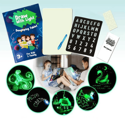 🌟Christmas Hot Sales🌟 2020 New Dated Best Gifts for Child🎁MagicDrawing - Illuminated educational drawing board