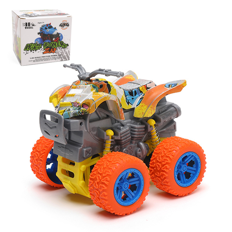 🌟Christmas Hot Sales New Dated Gifts For Kids🎁 Inertial Four-Wheel Drive Off-Road Vehicle🚘