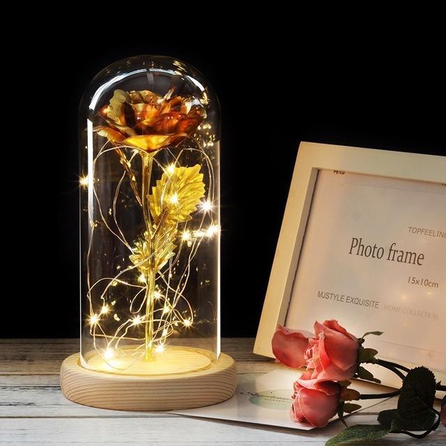 🌟Christmas Hot Sales🌟 2020 Dated Best Gifts for love 🎁ENCHANTED GLASS ROSE - 🔥50%OFF NOW