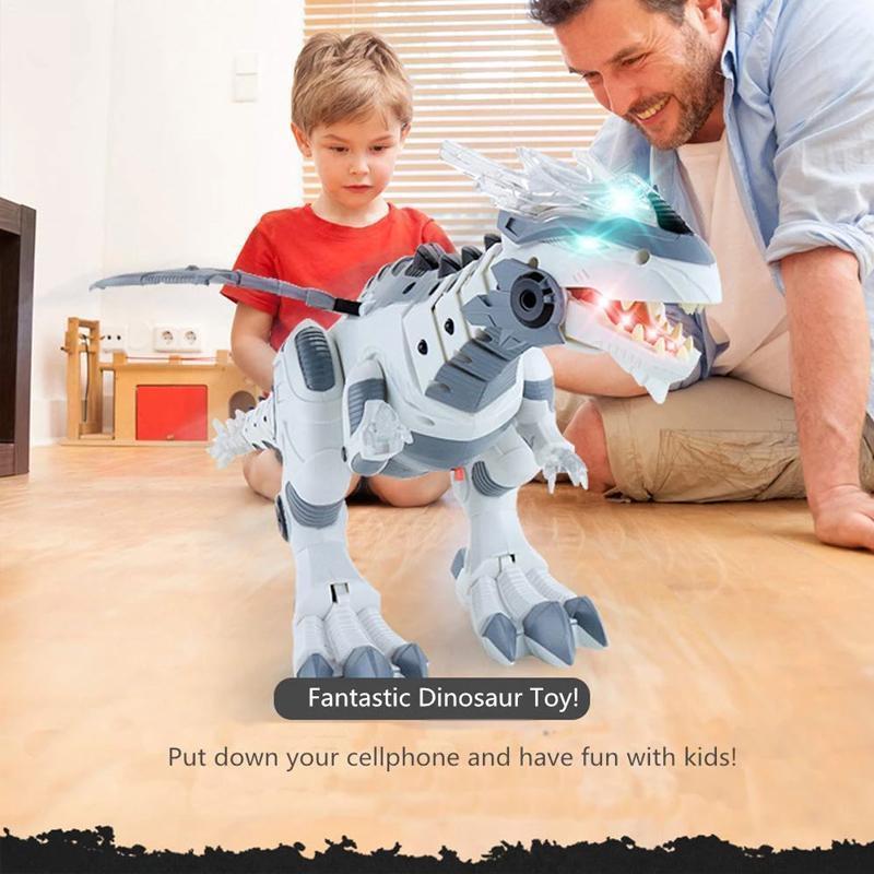 🌟Christmas Hot Sales🌟Best Gifts for Child🎁Fire Spray🔥Mechanical Dinosaurs🦖
