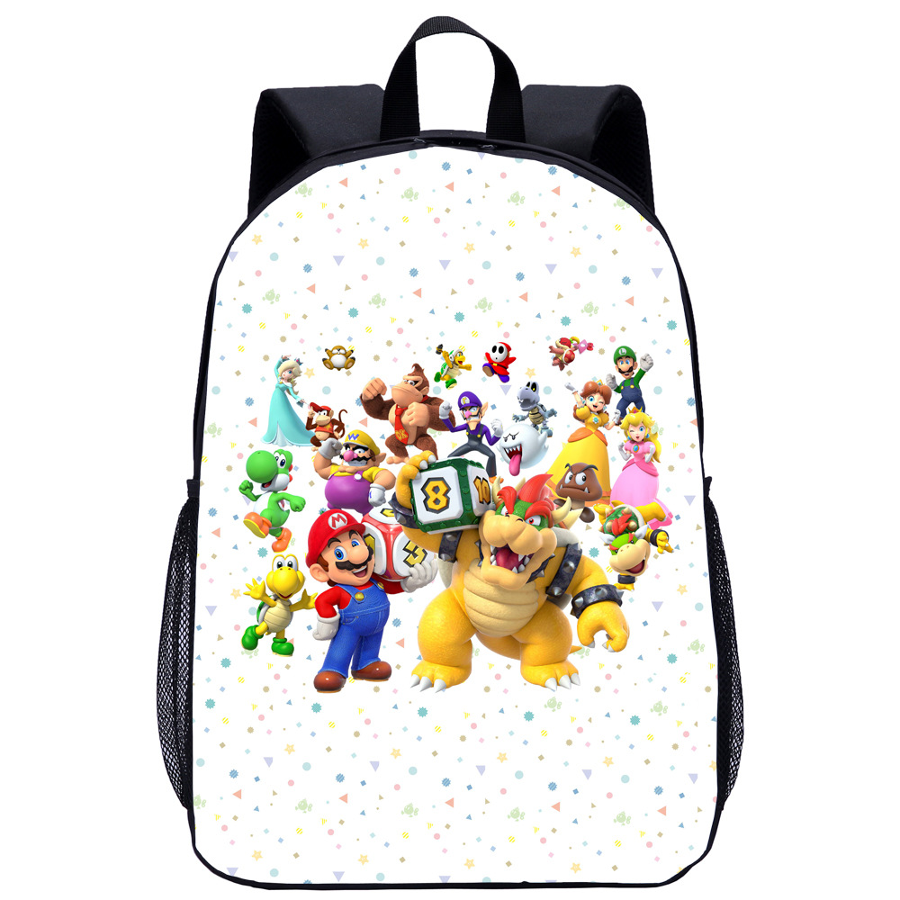🔥2020 Hot Sale Kid's bag🔥Super Mario&Frozen Boys Girls Backpack Bag