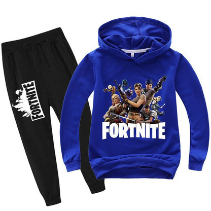 2020 Christmas Hot Sale Fortnite Hoodie and pants set for children
