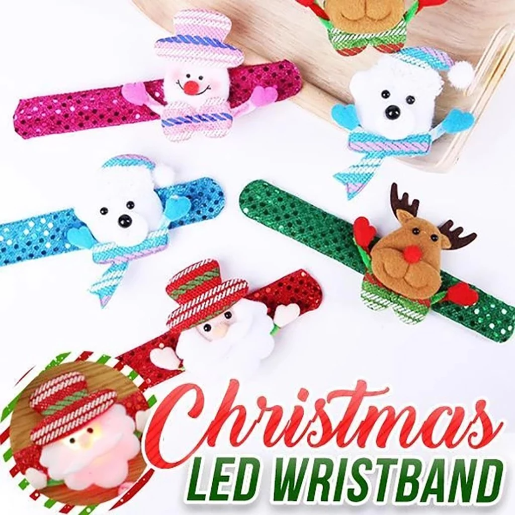 🌟Christmas Hot Sales🌟New Arrival!!!🎁 Christmas Glowing Bracelet