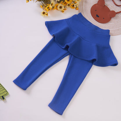 🔥Fall Winter Hot Sales Kid's Skirt🔥-Sabrina Plush Skirt Leggings🔥