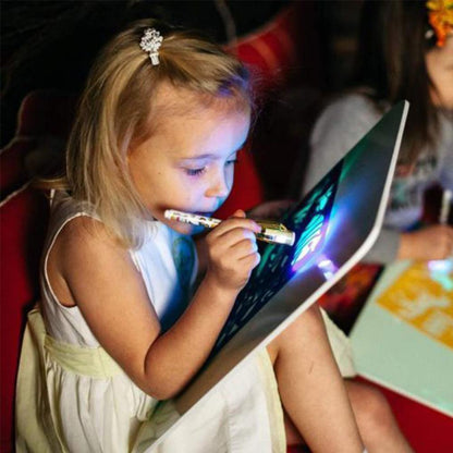 🌟Christmas Hot Sales🌟 2020 New Dated Best Gifts for Child🎁MagicDrawing - Illuminated educational drawing board
